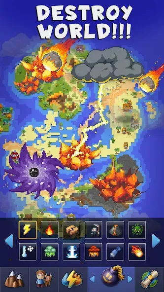 Galactory - Sandbox Simulator (Галактори) [МОД: Меню, Бесконечные монеты и Открытые уровни] Screenshot 5