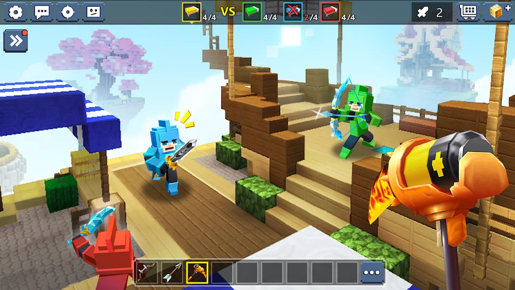 Bed Wars Lite (Бед Варс) [МОД: Все открыто, Дополнительные деньги и Меню MOD] Screenshot 3