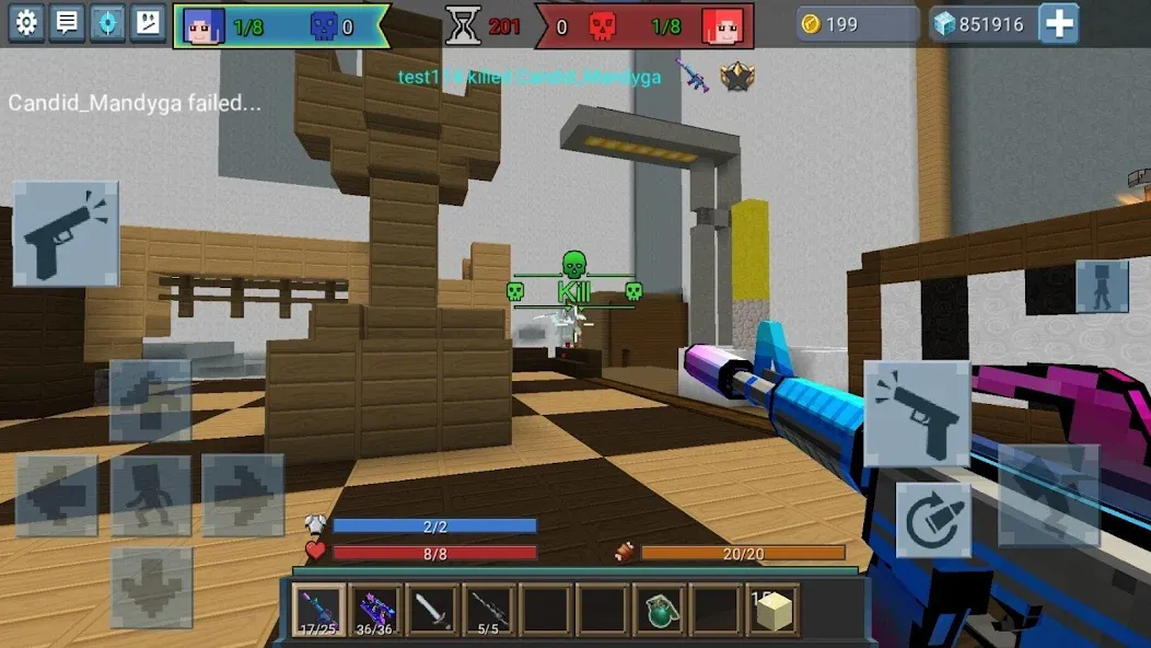 Build and Shoot (Билд энд Шут) [МОД: Деньги, Монеты и Меню MOD] Screenshot 4