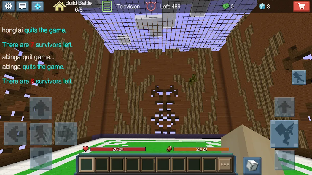 Build Battle (Билд Батл) [МОД: Деньги, Монеты и Меню MOD] Screenshot 2