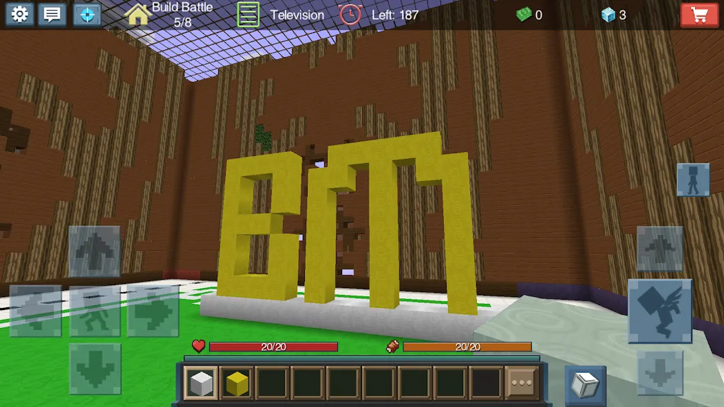 Build Battle (Билд Батл) [МОД: Деньги, Монеты и Меню MOD] Screenshot 3