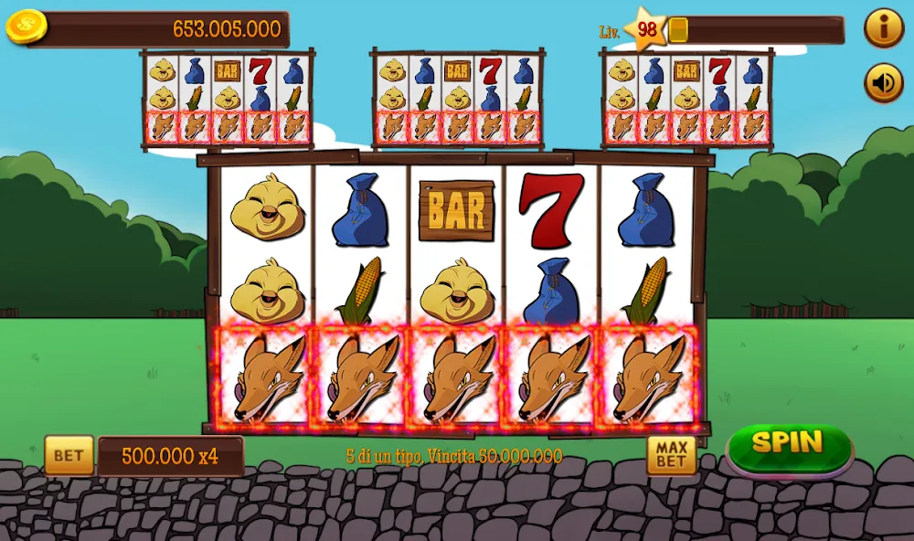 Slot Gallina 4 (Слот Галлина 4) [МОД: Все открыто, Дополнительные деньги и Меню MOD] Screenshot 2