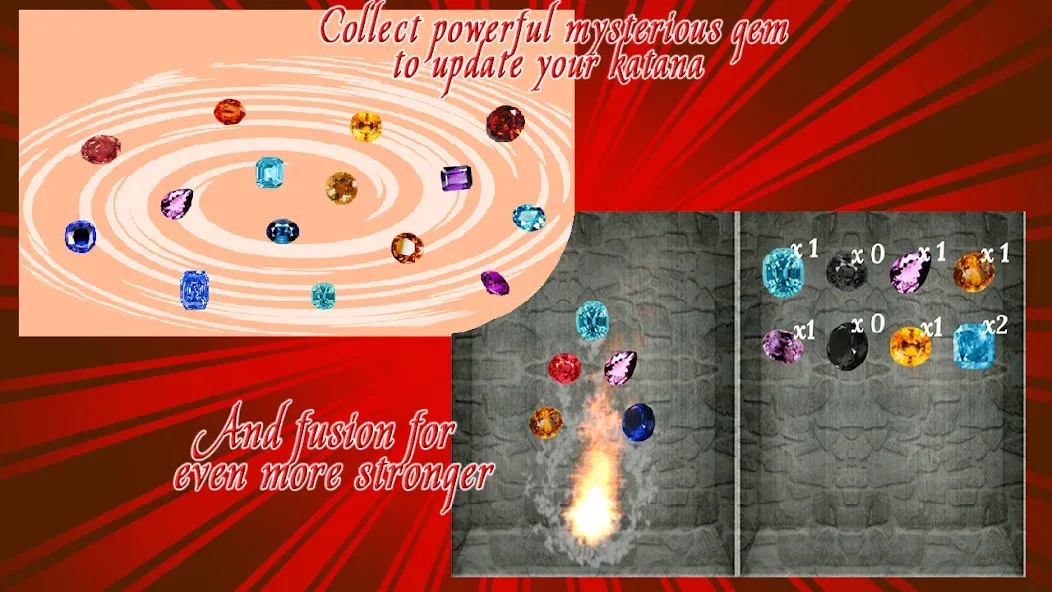 Katana Collection : blacksmith [МОД: Деньги, Монеты и Меню MOD] Screenshot 2