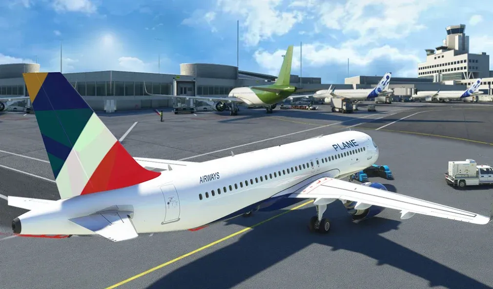 Airport Games: Airplane Games [МОД: Деньги, Монеты и Меню MOD] Screenshot 2