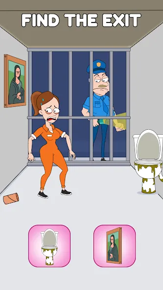 Save Prisoner: Escape Story (Сейв Присонер) [МОД: Много денег, Монет и Все открыто] Screenshot 4