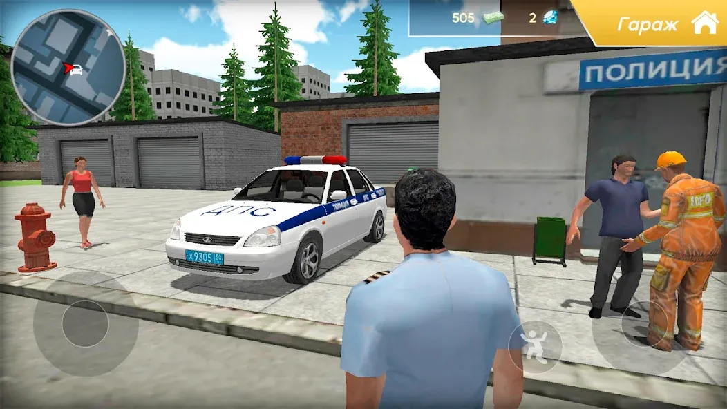 Приорик ДПС: Русская Полиция [МОД: Много денег, Монет и Все открыто] Screenshot 2
