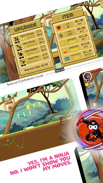 Ninja Jumper - Hero PDF (Ниндзя Джампер) [МОД: Бесконечные деньги, Монеты и Мега MOD] Screenshot 5