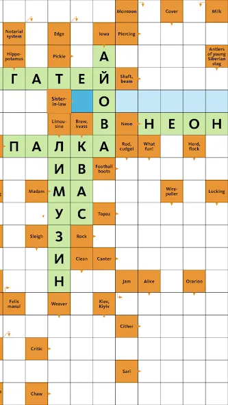 Сканворд.ру журнал [МОД: Меню, Бесконечные монеты и Открытые уровни] Screenshot 5