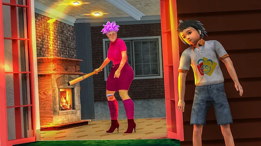 The Evil Teacher Horror Game (Ивил Хоррор Учитель 3D) [MOD: Все открыто] - Скриншот 1