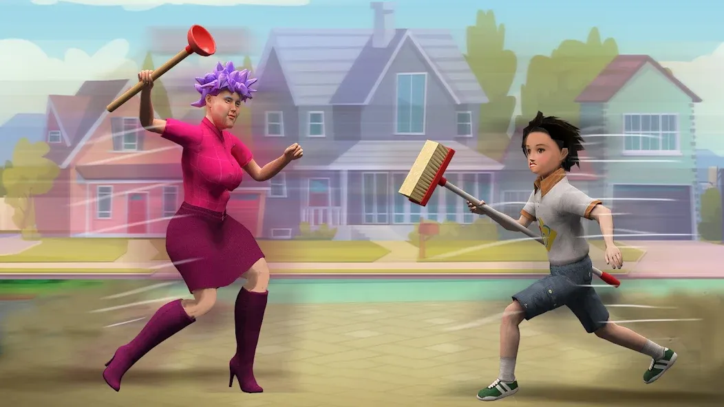 The Evil Teacher Horror Game (Ивил Хоррор Учитель 3D) [MOD: Все открыто] - Скриншот 4