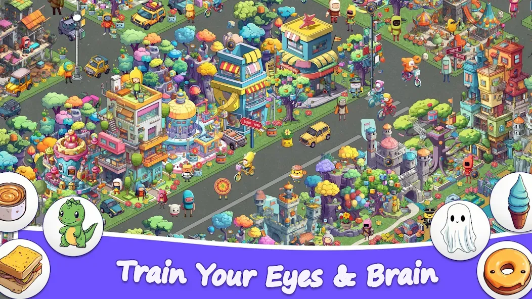 Find It Hidden Objects Games (Скавенджер Хант) [МОД: Меню, Бесконечные монеты и Открытые уровни] Screenshot 1