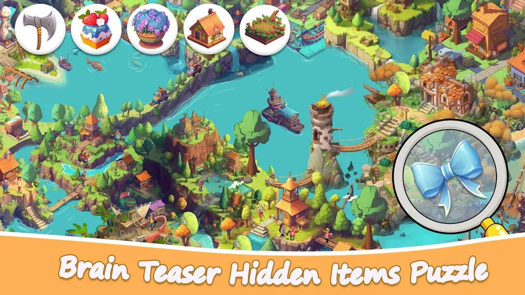 Find It Hidden Objects Games (Скавенджер Хант) [МОД: Меню, Бесконечные монеты и Открытые уровни] Screenshot 2