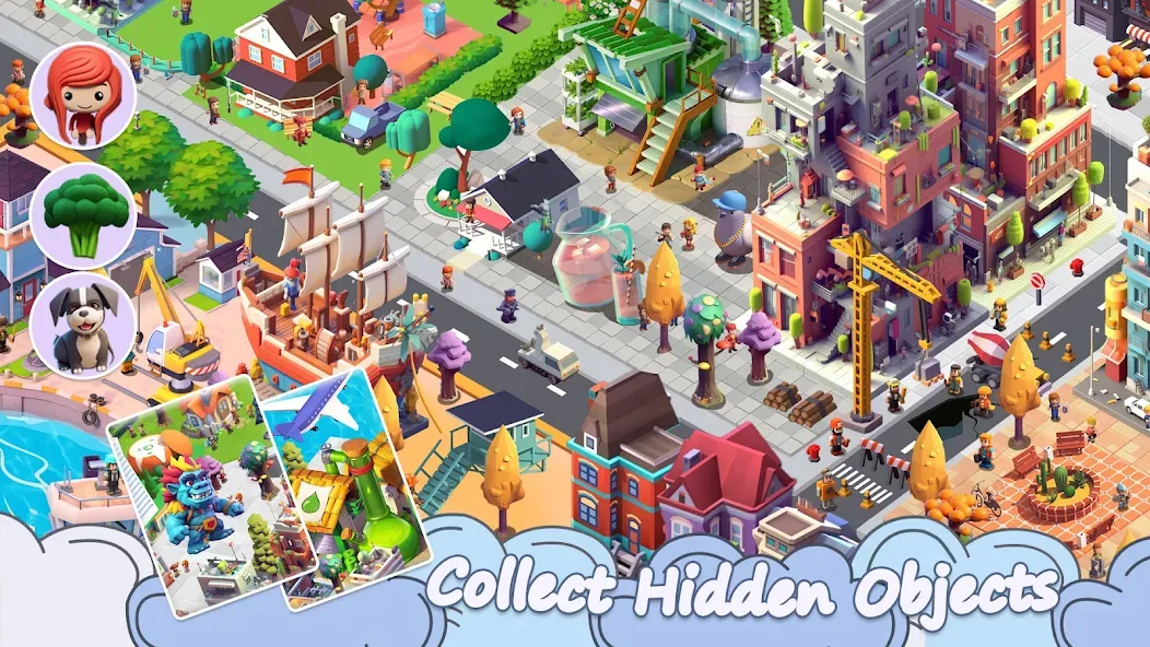 Find It Hidden Objects Games (Скавенджер Хант) [МОД: Меню, Бесконечные монеты и Открытые уровни] Screenshot 3