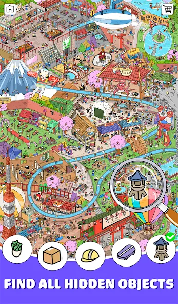 Find It Out! Scavenger Hunt [МОД: Много денег, Монет и Все открыто] Screenshot 1