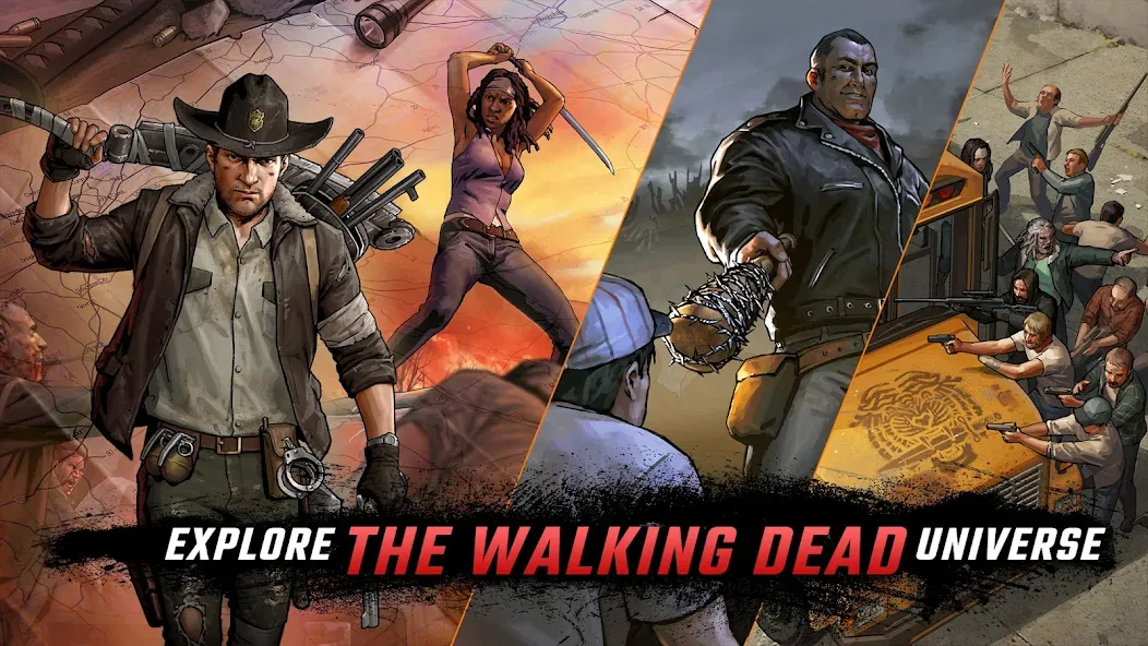 Walking Dead: Road to Survival (Уокинг Дед) [МОД: Много денег, Монет и Все открыто] Screenshot 1
