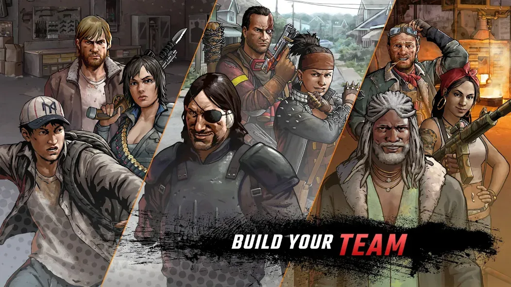 Walking Dead: Road to Survival (Уокинг Дед) [МОД: Много денег, Монет и Все открыто] Screenshot 2