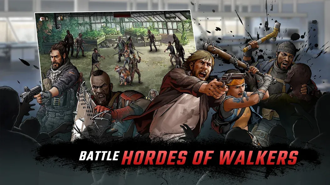 Walking Dead: Road to Survival (Уокинг Дед) [МОД: Много денег, Монет и Все открыто] Screenshot 3