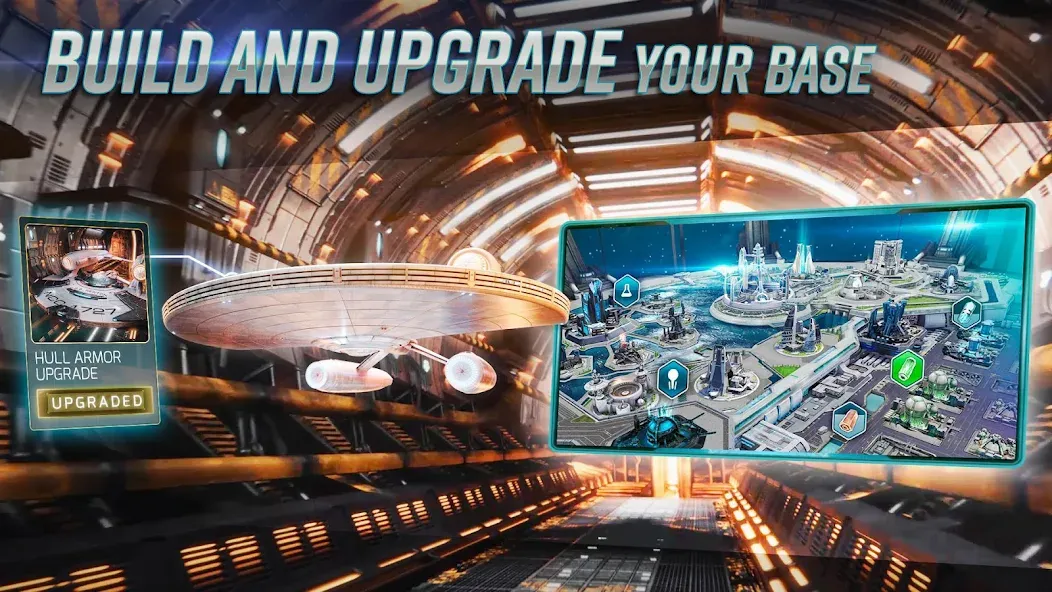 Star Trek™ Fleet Command (Стар Трек Флот Комманд) [МОД: Меню, Бесконечные монеты и Открытые уровни] Screenshot 5