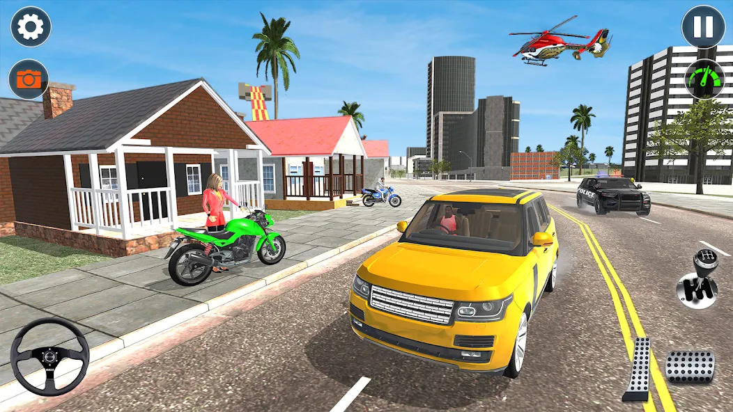 Indian Car Simulator: Car Game (Индийский автомобильный симулятор) [МОД: Много денег, Монет и Все открыто] Screenshot 1