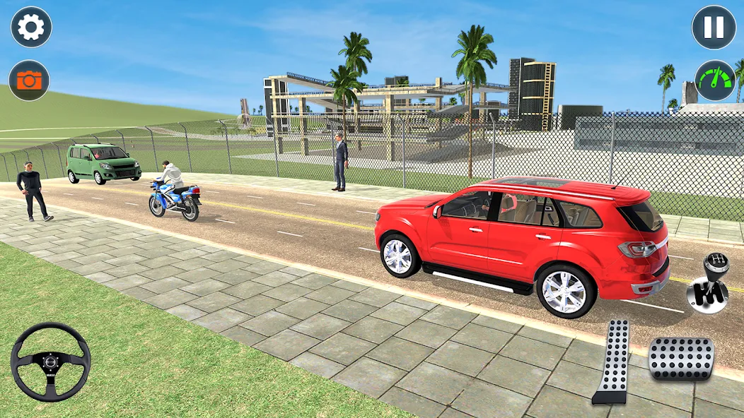 Indian Car Simulator: Car Game (Индийский автомобильный симулятор) [МОД: Много денег, Монет и Все открыто] Screenshot 2