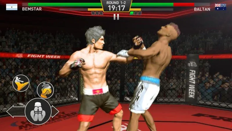 Fighting Star [МОД: Все открыто, Дополнительные деньги и Меню MOD] Screenshot 3