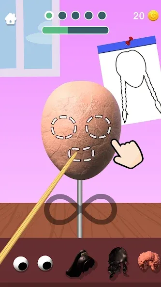Sculpt People [МОД: Меню, Бесконечные монеты и Открытые уровни] Screenshot 1