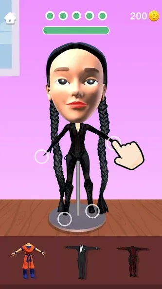 Sculpt People [МОД: Меню, Бесконечные монеты и Открытые уровни] Screenshot 5