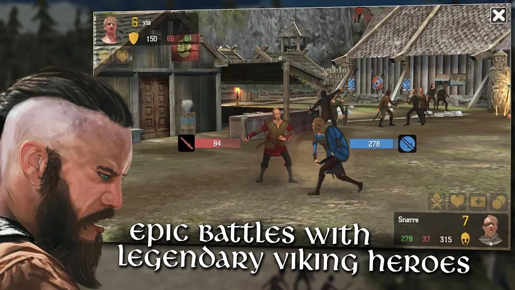 Vikings at War (Викинги в войне) [МОД: Много монет, Открытые уровни и Мега MOD] Screenshot 3
