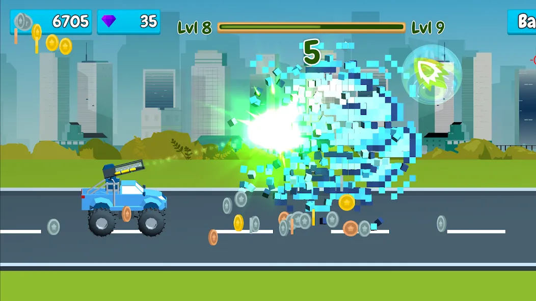 Rusher Crusher: Demolition! (Рашер Крашер) [МОД: Деньги, Монеты и Меню MOD] Screenshot 4