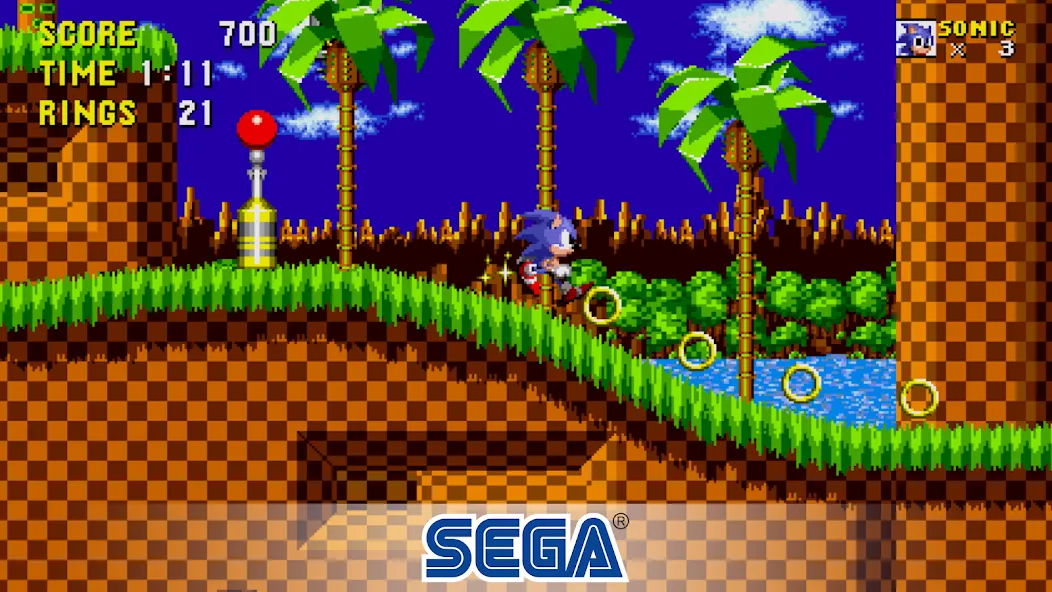 Sonic the Hedgehog™ Classic (Соник Зе Хеджхог Классик) [МОД: Много денег, Монет и Все открыто] Screenshot 1