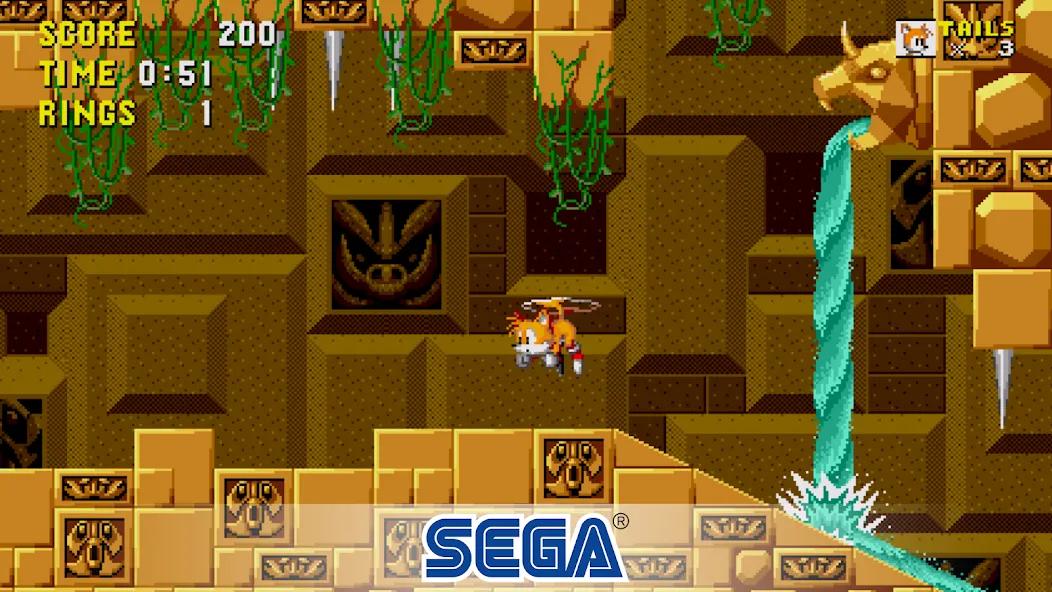 Sonic the Hedgehog™ Classic (Соник Зе Хеджхог Классик) [МОД: Много денег, Монет и Все открыто] Screenshot 3