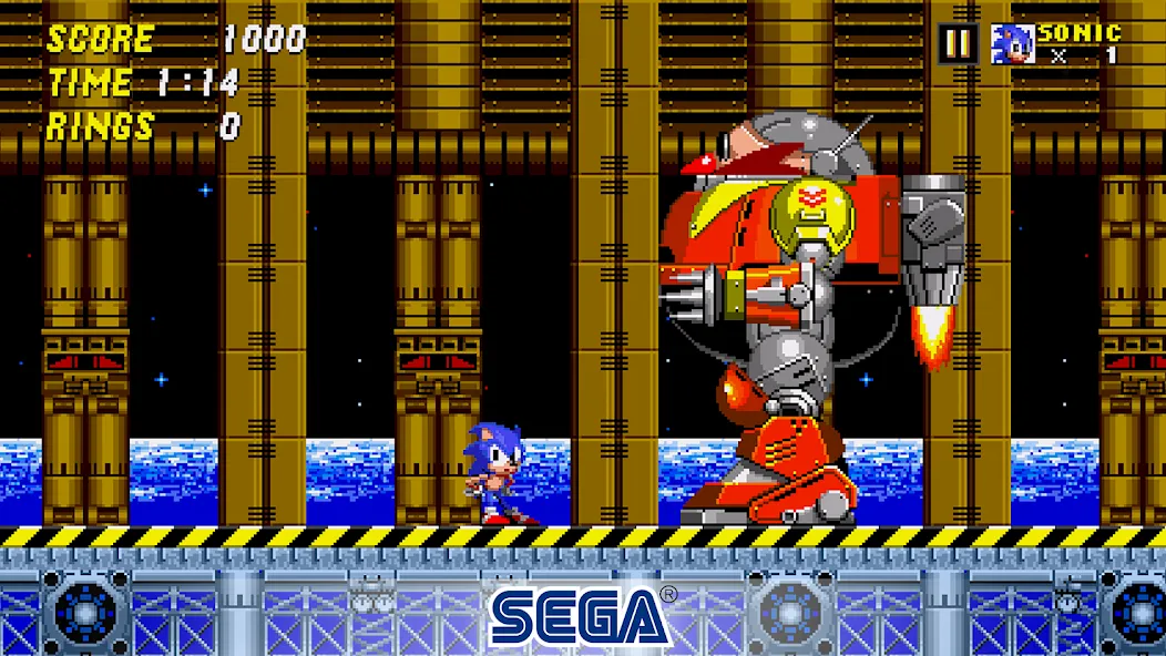 Sonic The Hedgehog 2 Classic (Соник Зе Хеджхог 2 Классик) [МОД: Меню, Бесконечные монеты и Открытые уровни] Screenshot 2