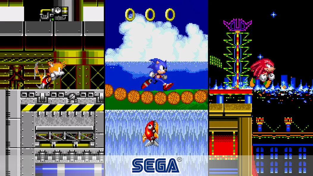 Sonic The Hedgehog 2 Classic (Соник Зе Хеджхог 2 Классик) [МОД: Меню, Бесконечные монеты и Открытые уровни] Screenshot 4