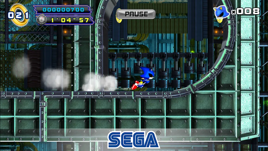 Sonic The Hedgehog 4 Ep. II [МОД: Меню, Бесконечные монеты и Открытые уровни] Screenshot 1