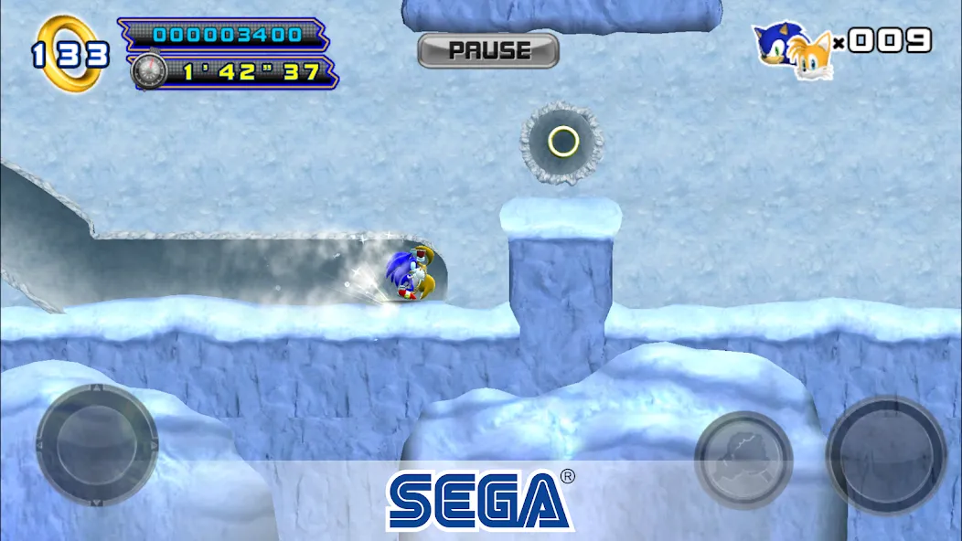 Sonic The Hedgehog 4 Ep. II [МОД: Меню, Бесконечные монеты и Открытые уровни] Screenshot 3
