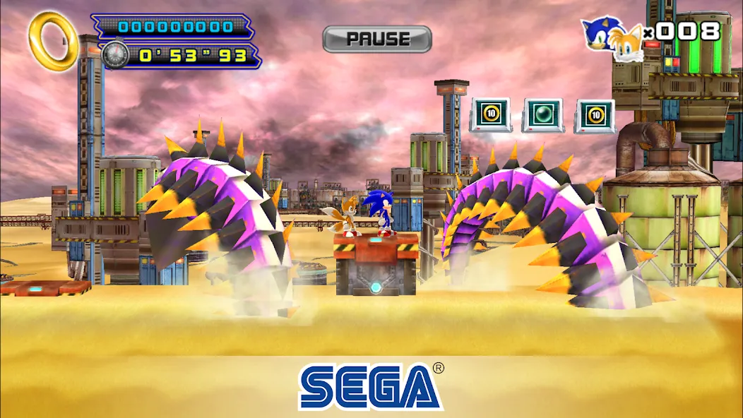 Sonic The Hedgehog 4 Ep. II [МОД: Меню, Бесконечные монеты и Открытые уровни] Screenshot 4