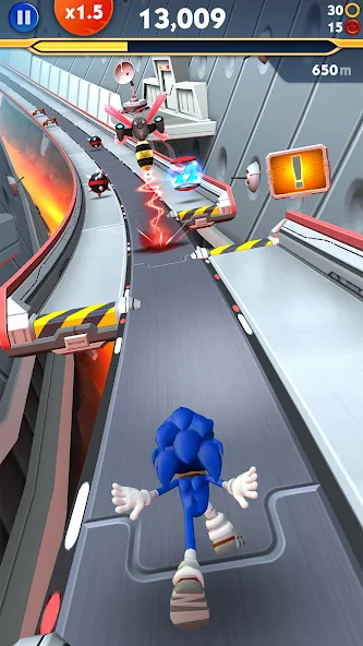 Sonic Dash 2: Sonic Boom Run (Соник Дэш 2) [MOD: Разблокировано] - Скриншот 3