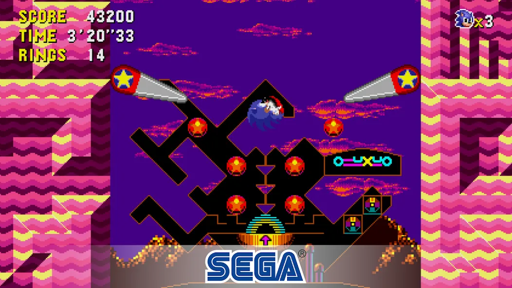 Sonic CD Classic (Соник СД Классик) [МОД: Много монет, Открытые уровни и Мега MOD] Screenshot 2