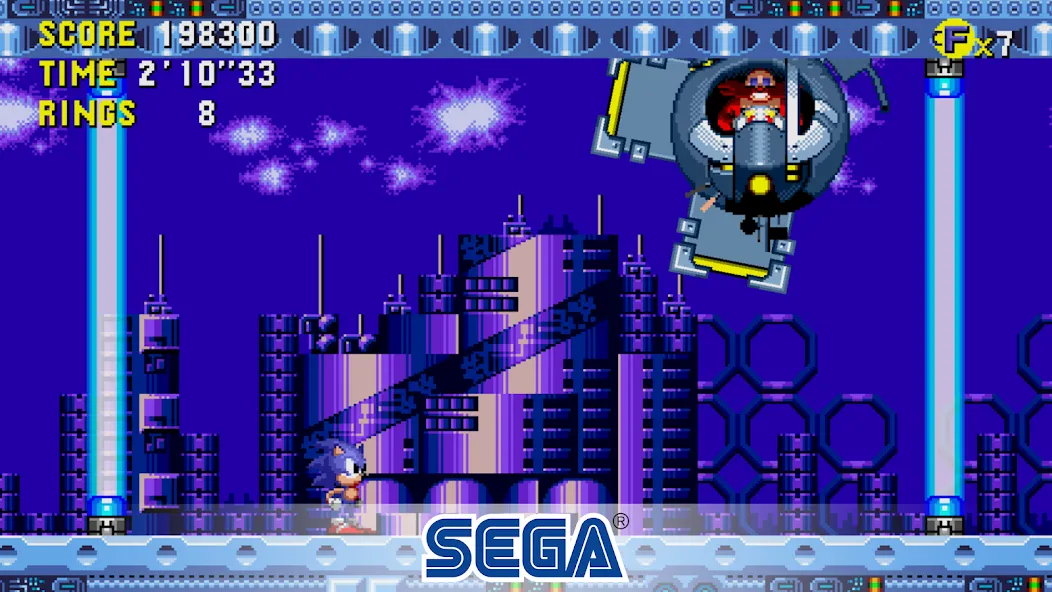 Sonic CD Classic (Соник СД Классик) [МОД: Много монет, Открытые уровни и Мега MOD] Screenshot 4