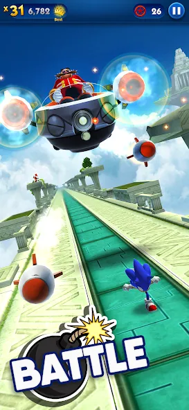 Sonic Dash - Endless Running (Соник Дэш) [МОД: Много денег, Монет и Все открыто] Screenshot 3