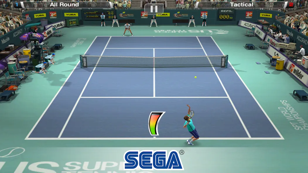 Virtua Tennis Challenge (Виртуа Теннис Челлендж) [МОД: Много денег, Монет и Все открыто] Screenshot 2