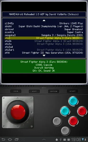 MAME4droid  (0.139u1) (МАМЕ4дроид) [MOD: Разблокировано] - Скриншот 3