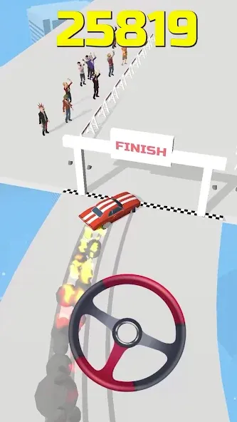Hyper Drift! [МОД: Много монет, Открытые уровни и Мега MOD] Screenshot 4