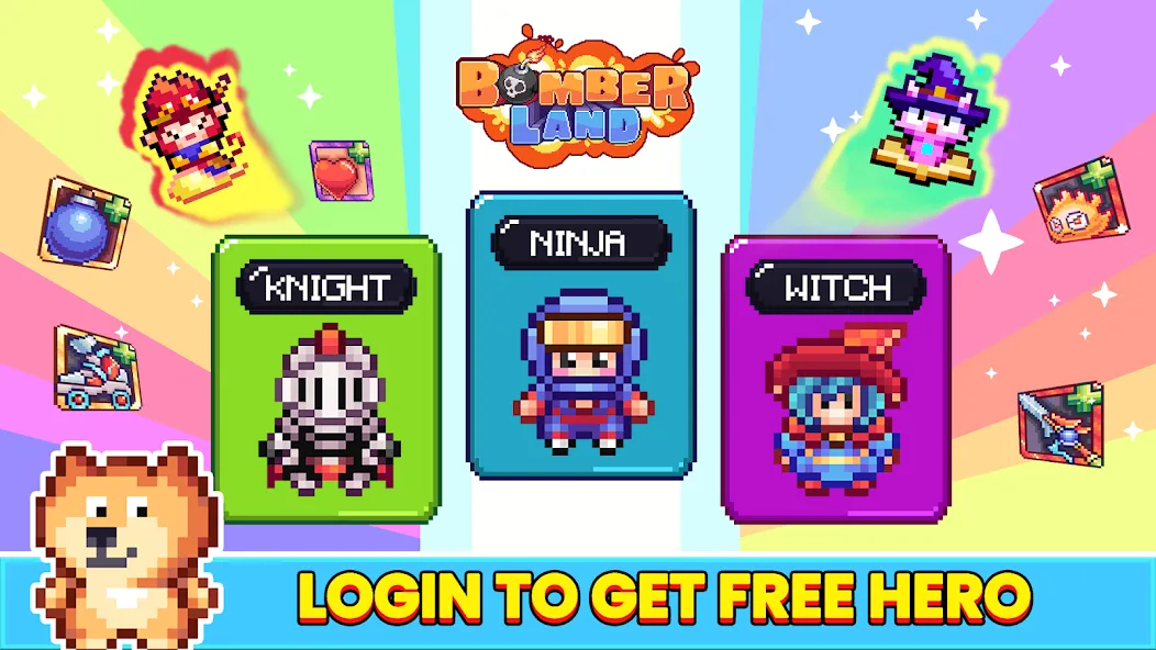 Bomber Land (Бомбер Ленд) [МОД: Много монет, Открытые уровни и Мега MOD] Screenshot 1