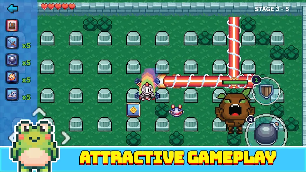 Bomber Land (Бомбер Ленд) [МОД: Много монет, Открытые уровни и Мега MOD] Screenshot 2