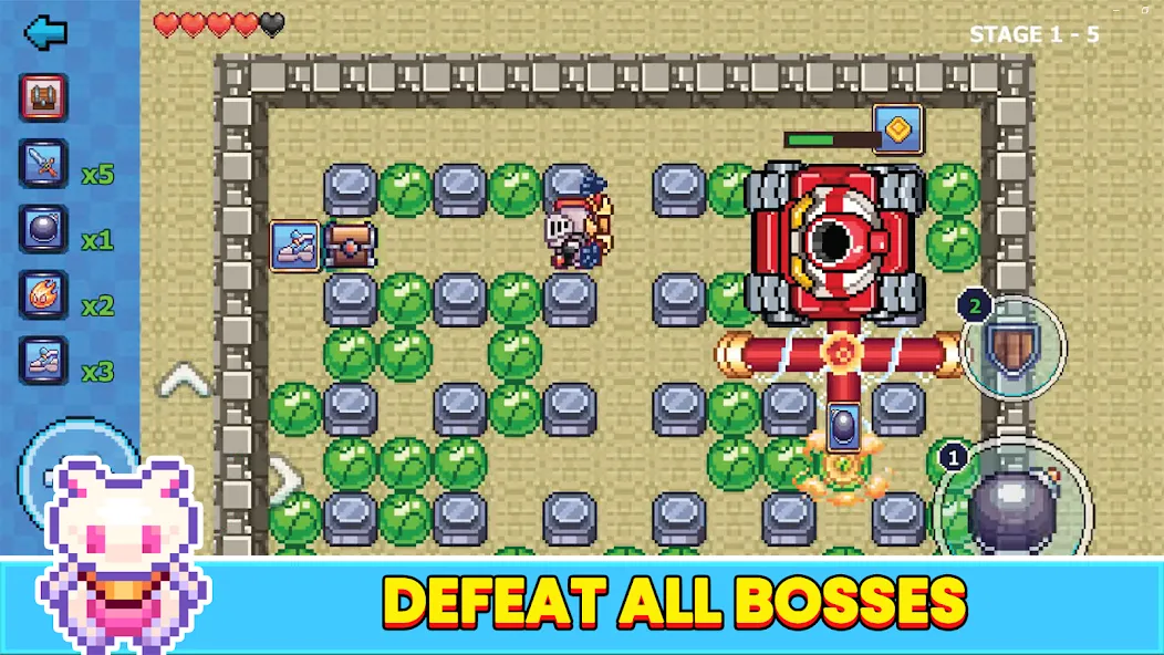 Bomber Land (Бомбер Ленд) [МОД: Много монет, Открытые уровни и Мега MOD] Screenshot 4