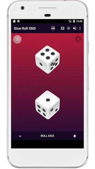 Dice Roll SNS [МОД: Много монет, Открытые уровни и Мега MOD] Screenshot 1