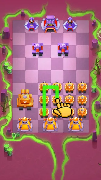 Merge Tanks - Battle Game (Мердж Танкс) [МОД: Все открыто, Дополнительные деньги и Меню MOD] Screenshot 2