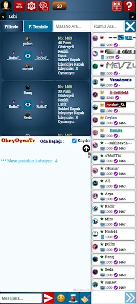 SevgiOkey.Com - Okey Oyna [МОД: Все открыто, Дополнительные деньги и Меню MOD] Screenshot 1
