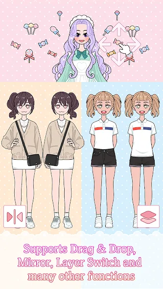 Lily Diary : Dress Up Game [МОД: Меню, Бесконечные монеты и Открытые уровни] Screenshot 2